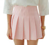 Half Pleated Mini Skirt