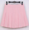 Half Pleated Mini Skirt