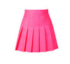 Half Pleated Mini Skirt
