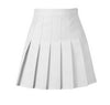 Half Pleated Mini Skirt