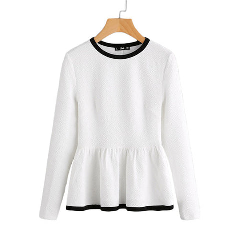 Textured Plume Blouse
