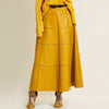 Autumn Leather Skirt