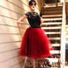 Midi Tulle Skirts