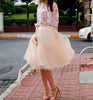 Midi Tulle Skirts
