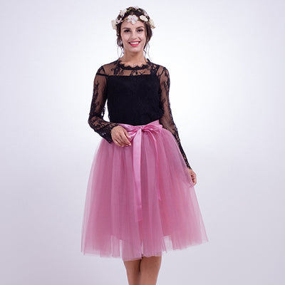 Midi Tulle Skirts