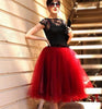 Midi Tulle Skirts