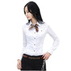 Turn-Down Collar Blouse