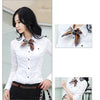 Turn-Down Collar Blouse
