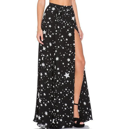 Star Printed Skirt