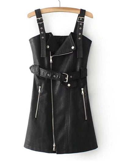 Leather Women Dress