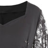 Ruffles Lace Blouse