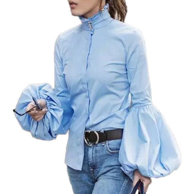 Wide Lantern Blouse