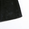 Leather Paint Zip Skirt