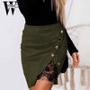 Patchwork Mini Skirt