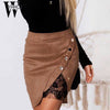Patchwork Mini Skirt