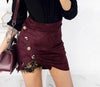Patchwork Mini Skirt