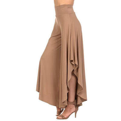 Irregular Ruffles Pants