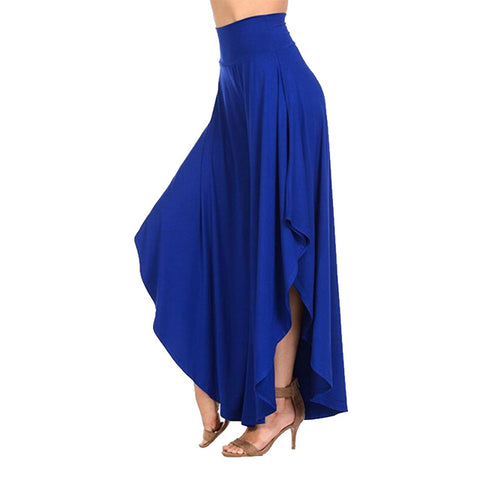 Irregular Ruffles Pants
