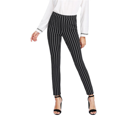 Women Elastic Waist Pants