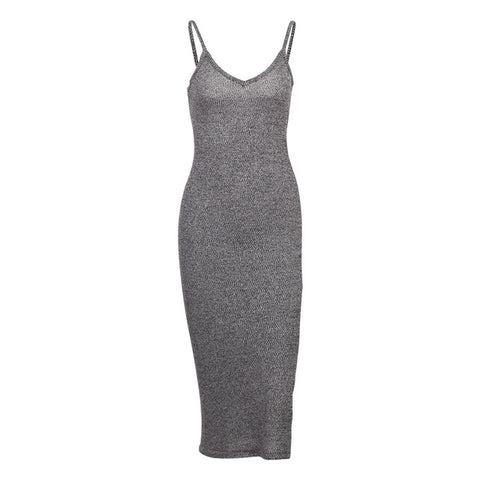 Split Rib Knit Dress
