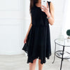 Pleated Party Dress