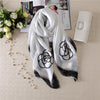 Luxury Brand Print Scarf