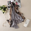 Luxury Brand Print Scarf