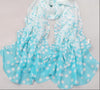 Polka Chiffon Scarf