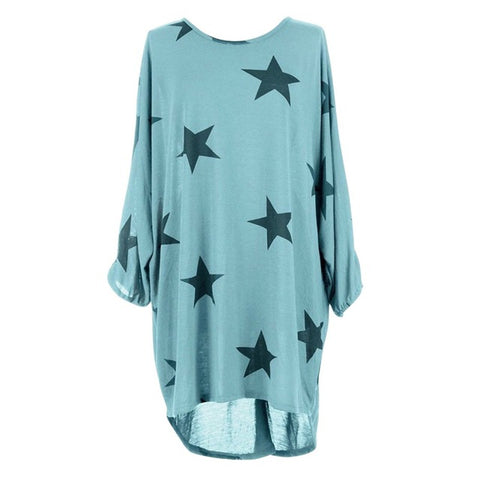 Knitted Batwing Blouse