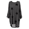 Knitted Batwing Blouse