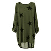 Knitted Batwing Blouse