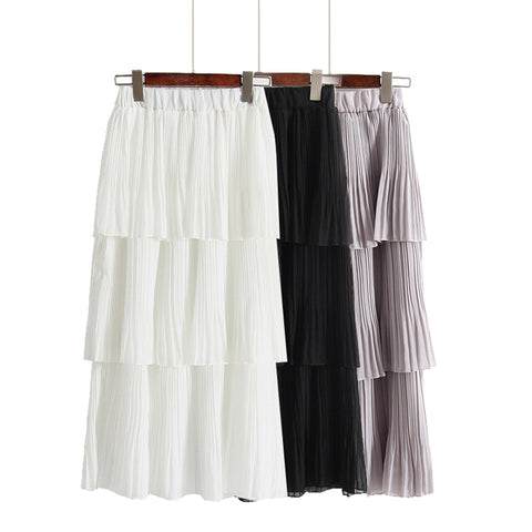 Fashion Chiffon Tiered Skirts