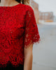 Ladies Short Sleeve Blouse