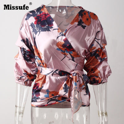 Wrap Bandage Blouse