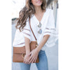 V- flare Sleeve Blouse