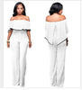 But Cut Ruffles Jumpsuit