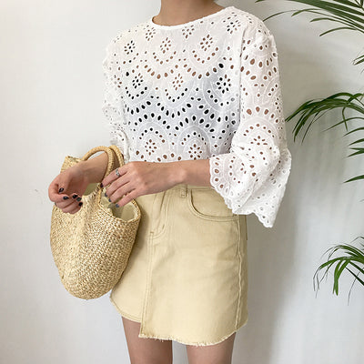 Women Lace Blouse