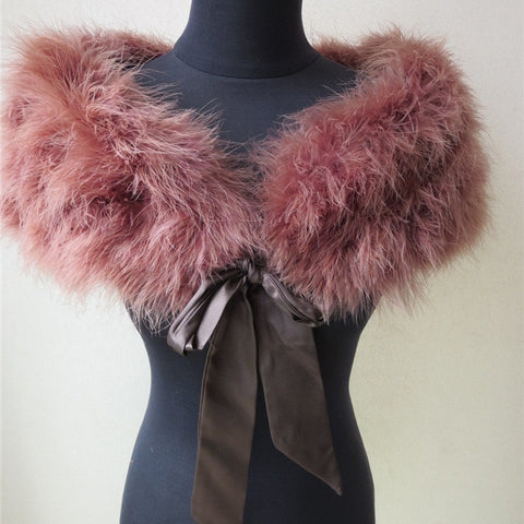 wedding fur Scarf
