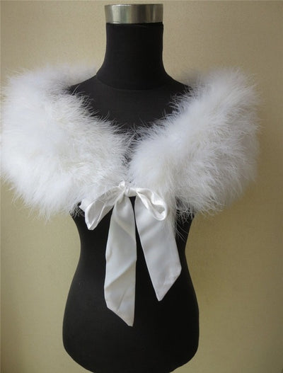 wedding fur Scarf