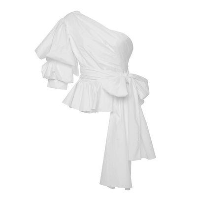 Fashion Asymmetric Blouse